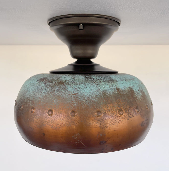 Copper Farmhouse Ceiling Light - Sweatfully