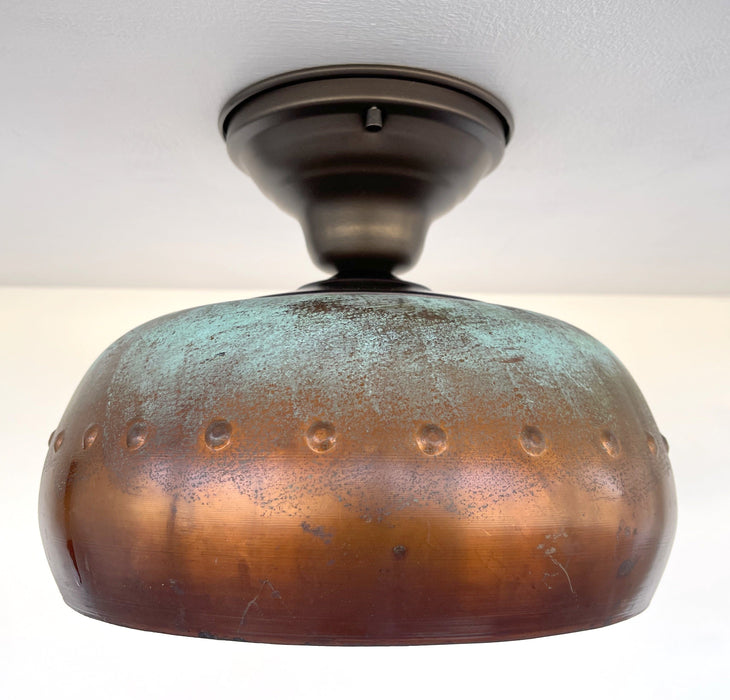 Copper Farmhouse Ceiling Light - Sweatfully