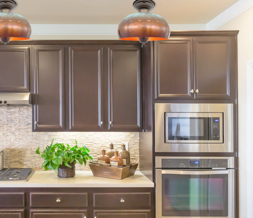 Copper Farmhouse Ceiling Light - Sweatfully