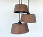 Ornate Copper CHANDELIER TRIO Light - Sweatfully
