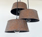 Ornate Copper CHANDELIER TRIO Light - Sweatfully