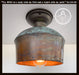 Handcrafted Copper Farmhouse Ceiling Light - Sweatfully