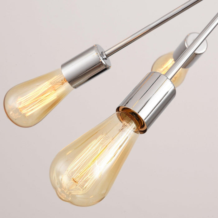Cordell 18-Light Chrome Sputnik Sphere Chandelier - Sweatfully