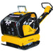 9HP Reverse Plate Compactor Honda GX270 Electric Start 11,690 lbs/ft² for Granular Cohesive Soil Compaction - Sweatfully