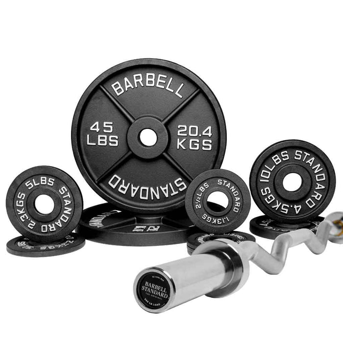EZ Curl Bar Weight Sets - Sweatfully