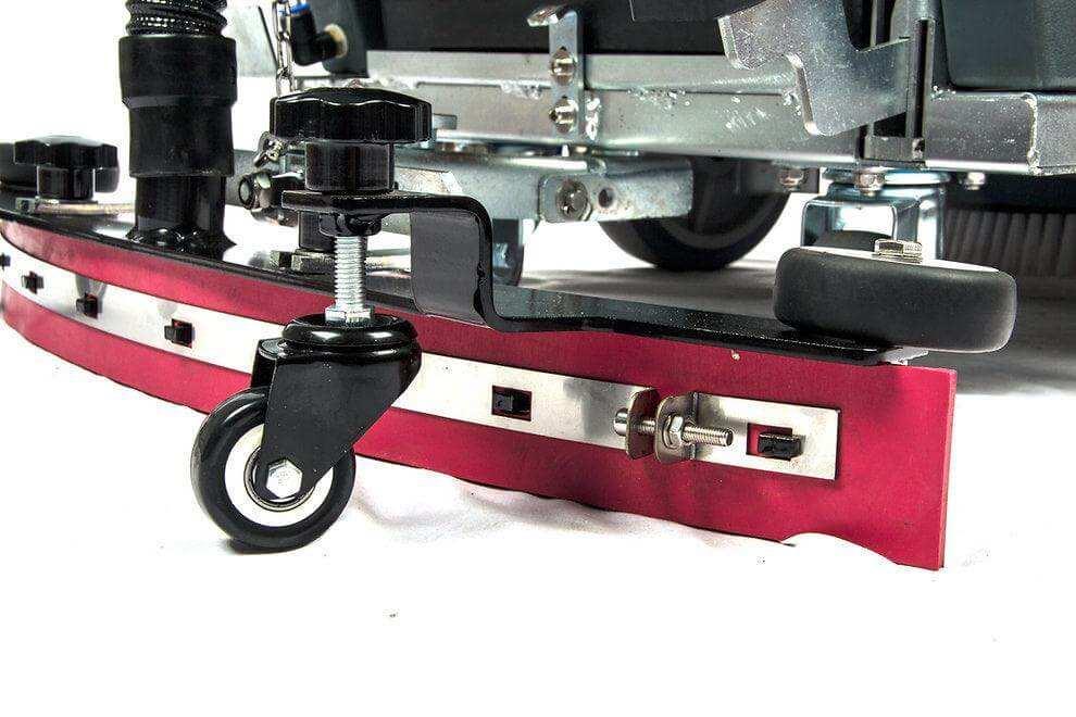 SUNMAX RT50 Battery Powered Walk-Behind Floor Scrubber, 22" Brush Cleaning Path, 30000 Sqft/h Efficiency - Sweatfully