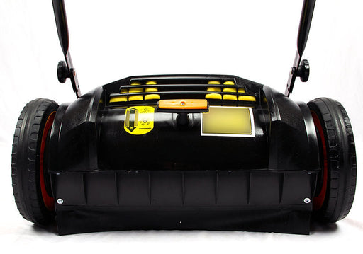 RT980 38" Manual Push Powered Floor Sweeper, 38,000 sqft/h, Triple Brushes - Sweatfully