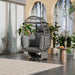 Outdoor Swivel Chair with Cushions, Rattan Egg Patio Chair with Rocking Function for Balcony, Poolside and Garden - Sweatfully