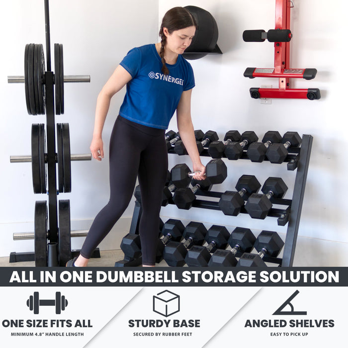 Synergee Dumbbell Rack - Sweatfully