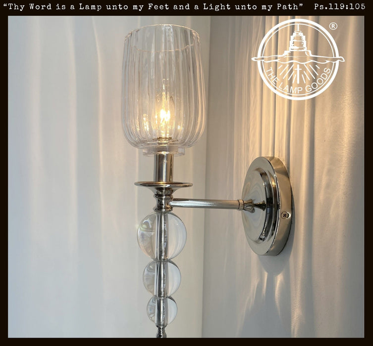 Modern Glass SCONCE Wall Sconce Light Fixture - Sweatfully