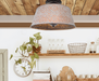 Ornate Copper Farmhouse Ceiling Light - 4 Bulb - Sweatfully