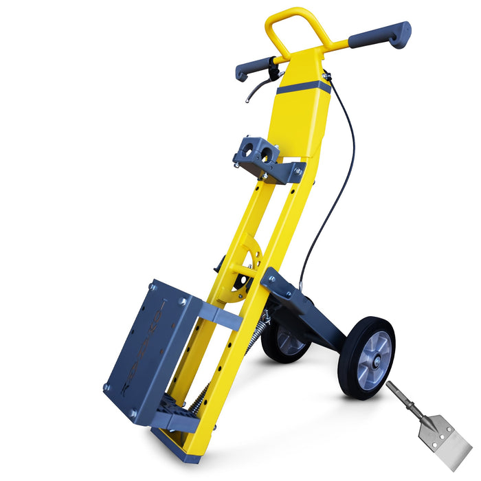Tomahawk Demo Hammer Trolley – Heavy-Duty Universal Jackhammer Support Anti-Vibration Ergonomic Design for Effortless Demolition - Sweatfully