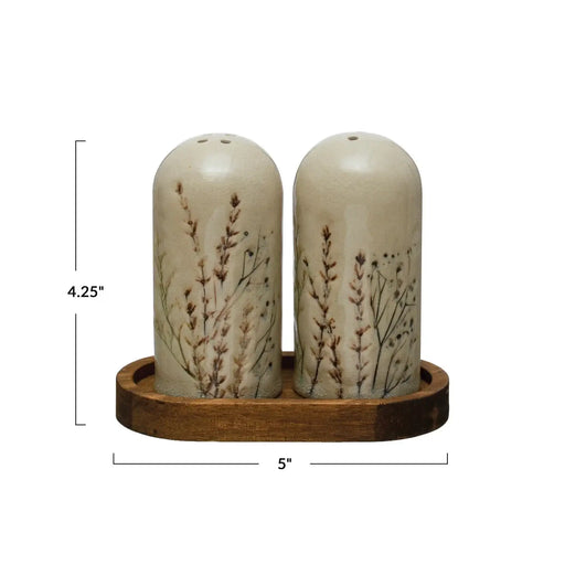 Flora Salt & Pepper Shakers - Sweatfully