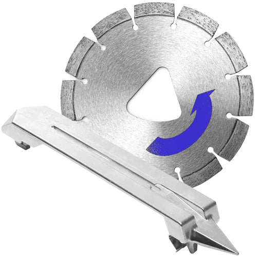 6" XP Purple Series Diamond Premium Hard Concrete Saw Blade - Sweatfully