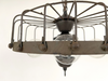 Rustic Industrial Cage Chandelier Light - Sweatfully