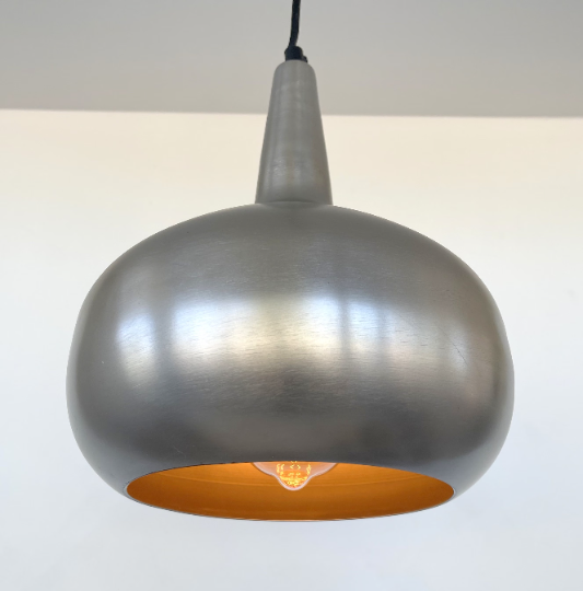Modern Polished Steel Pendant Chandelier Light - Sweatfully