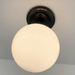 Globe CEILING LIGHT of Schoolhouse Details - Sweatfully