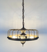 Rustic Industrial Cage Chandelier Light - Sweatfully