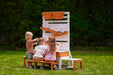 Avenlur Large Wooden Water Table – Multi-Level Sensory Play Station - Sweatfully