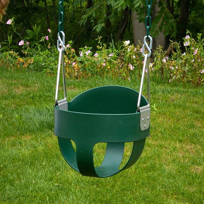 Baby Swing Seat for Large Craftsman Swing Set | Secure Cotton Hammock (Set Not Included) - Sweatfully