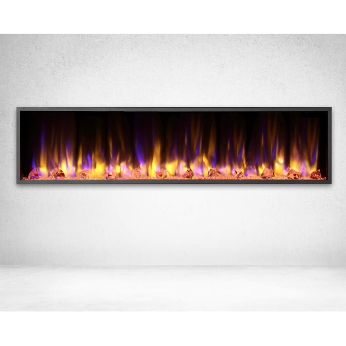 Dynasty Harmony 64" Recessed Smart Linear Electric Fireplace [DY-BEF64] (SAK25894) - Sweatfully