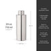 Harrison Element Polished Stainless Steel Cocktail Shaker - Sweatfully