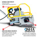 6" Electric Early Entry Green Concrete Saw with 110V Motor - Sweatfully