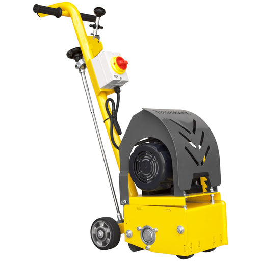 Electric 8” Concrete Scarifier Planer Grinder for Sidewalk Trip Hazard Repair, Traffic Line Removal - Sweatfully