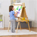 Foldable Kids Easel – 3 Adjustable Heights, Art Station for Drawing & Painting - Sweatfully