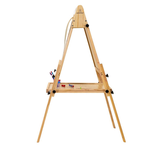 Foldable Kids Easel – 3 Adjustable Heights, Art Station for Drawing & Painting - Sweatfully