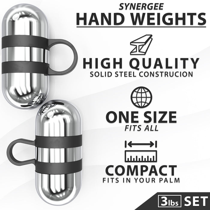 Synergee Hand Weights - Sweatfully