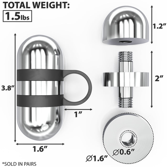 Synergee Hand Weights - Sweatfully