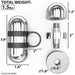 Synergee Hand Weights - Sweatfully