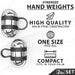 Synergee Hand Weights - Sweatfully