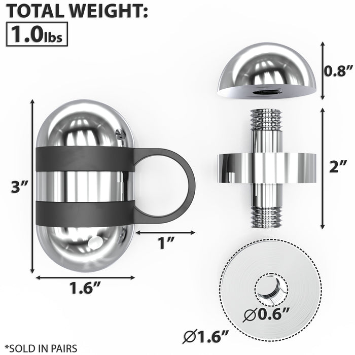 Synergee Hand Weights - Sweatfully
