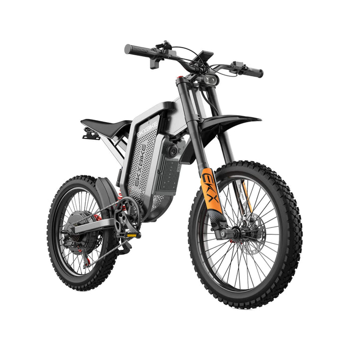 EKX X21 MAX 3000W 60V/30AH Electric Mountain Off-Road Dirt Bike (SAK48016) - Sweatfully