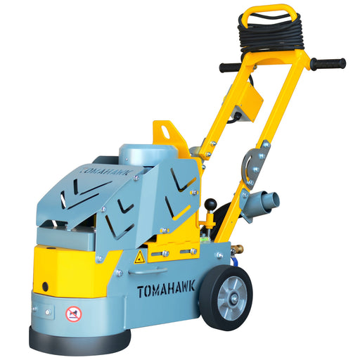 10" Electric Concrete Floor Grinder 1.5HP Motor for Smoothing, Floor Prep, Coatings - Sweatfully