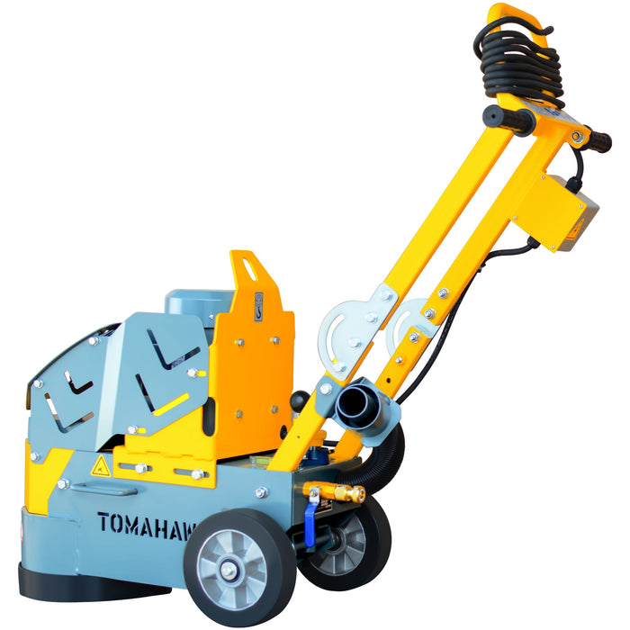 10" Electric Concrete Floor Grinder 1.5HP Motor for Smoothing, Floor Prep, Coatings - Sweatfully