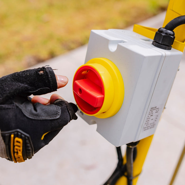 Electric 8” Concrete Scarifier Planer Grinder for Sidewalk Trip Hazard Repair, Traffic Line Removal - Sweatfully