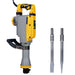 Electric Demolition Jack Hammer 35 lb 1500W 1-1/8" Hex Breaker for Concrete Asphalt Tile Removal Heavy Duty Jackhammer - Sweatfully
