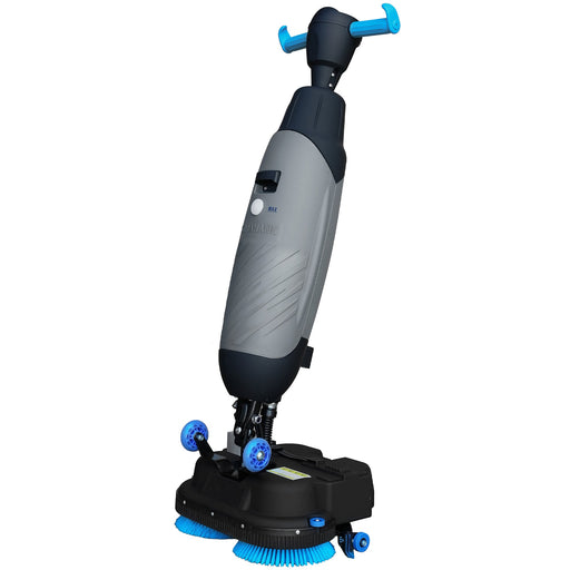 Electric Floor Scrubber Cleaner with 18” Power Mop Brushes Cordless 36V Battery Powered - Sweatfully