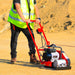 2 HP Electric Vibratory Plate Compactor Tamper for Gravel Soil Compaction - Sweatfully