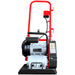 2 HP Electric Vibratory Plate Compactor Tamper for Gravel Soil Compaction - Sweatfully