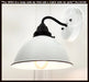 White Enamel Wall SCONCE Farmhouse Lighting - Sweatfully
