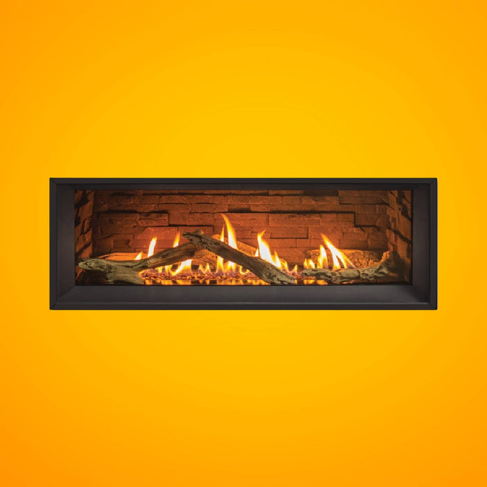 Enviro Linear Nova Direct Vent Natural Gas Fireplace With Burner Tray, Vermiculite, Steel Liner & LP Conversion Kit [C34-2] (SAK50281) - Sweatfully