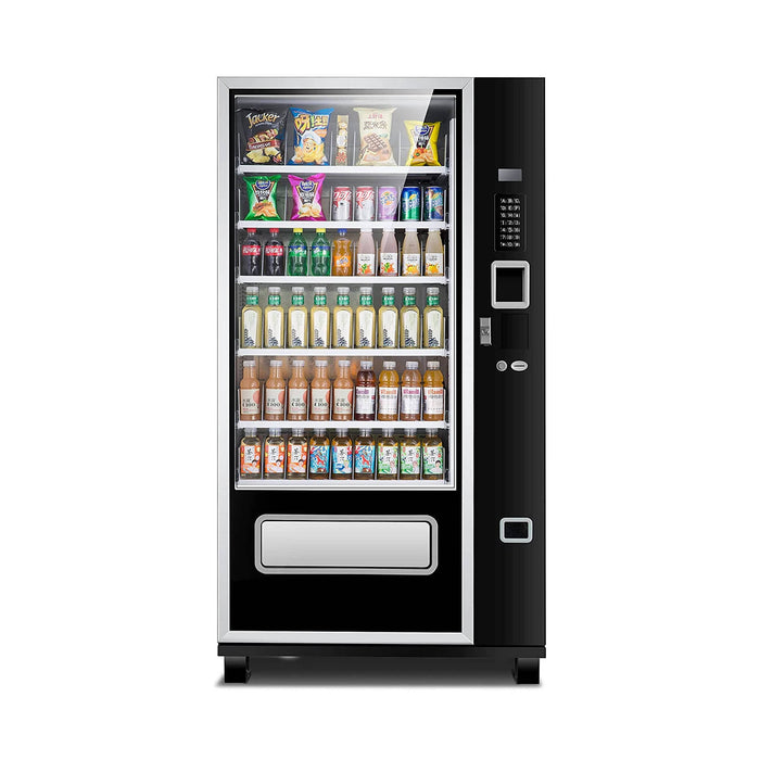 Epx Large 6FT Snacks And Drinks Combo Vending Machine With Dual Zone Refrigeration And Bill Acceptor [EP-G654] (SAK47539) - Sweatfully