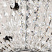 14" Erhard 3-Light Chrome Flush Mount Light - Sweatfully