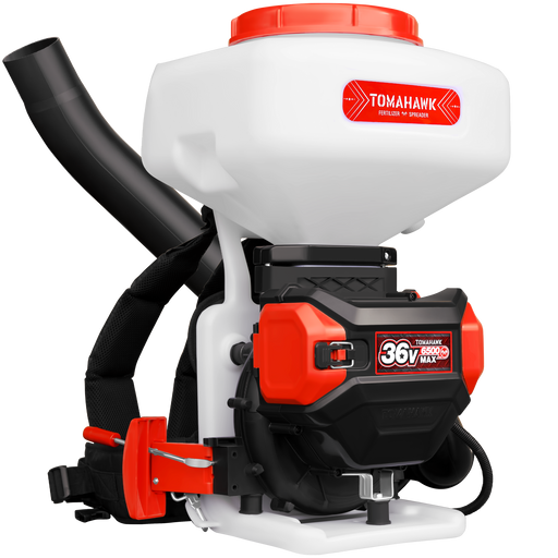 5 Gal Battery-Powered Fertilizer Spreader Broadcast Lawn Seed Ice Melt Salt - Sweatfully