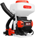 5 Gal Battery-Powered Fertilizer Spreader Broadcast Lawn Seed Ice Melt Salt - Sweatfully