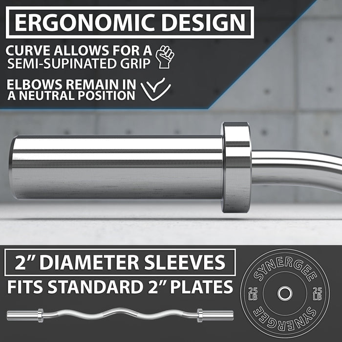 Synergee EZ Curl Bars - Sweatfully